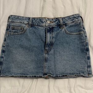 PacSun Blue Denim Mini Skirt